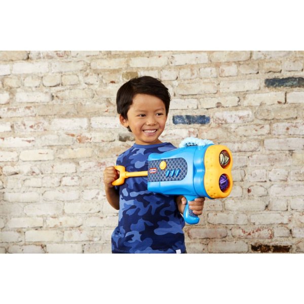 little tikes 651250 mighty blasters boom blaster toy blaster with 3 soft power pods3