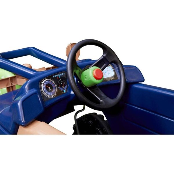 little tikes t rex dinosaur truck, foot to floor toddler ride on toy —2