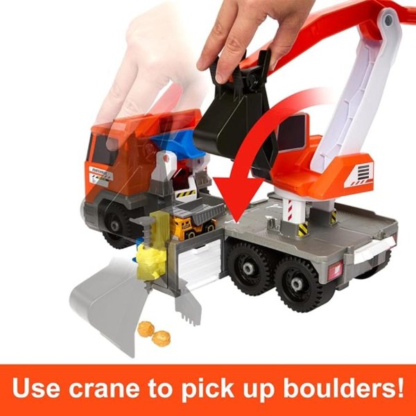matchbox action drivers matchbox transforming excavator4