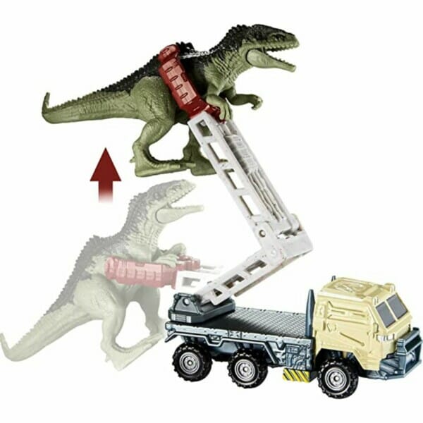 matchbox jurassic world dino transporters 3