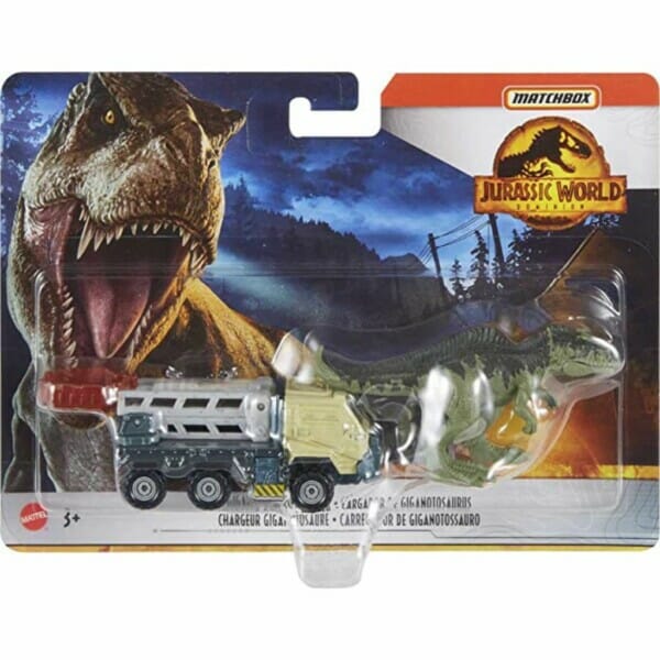 matchbox jurassic world dino transporters 4