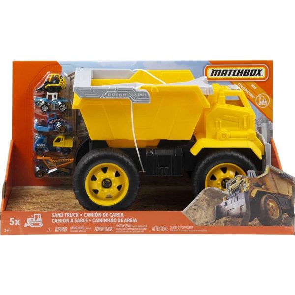matchbox large scale construction sand truck (4)