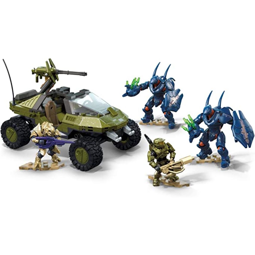 Mega construx clearance halo warthog run