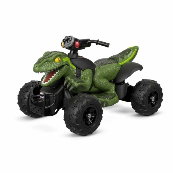 fisher price power wheels jurassic world dino racer green (1)