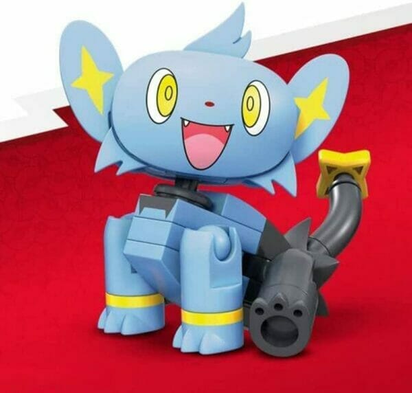 mega pokemon shinx building set with 34 bricks and special pieces (2)