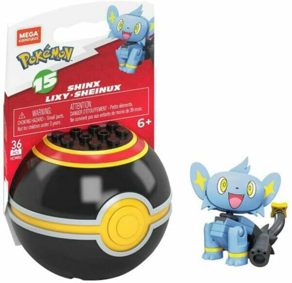 mega pokemon shinx building set with 34 bricks and special pieces (3)