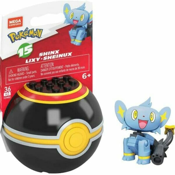 mega pokemon shinx building set with 34 bricks and special pieces (3)