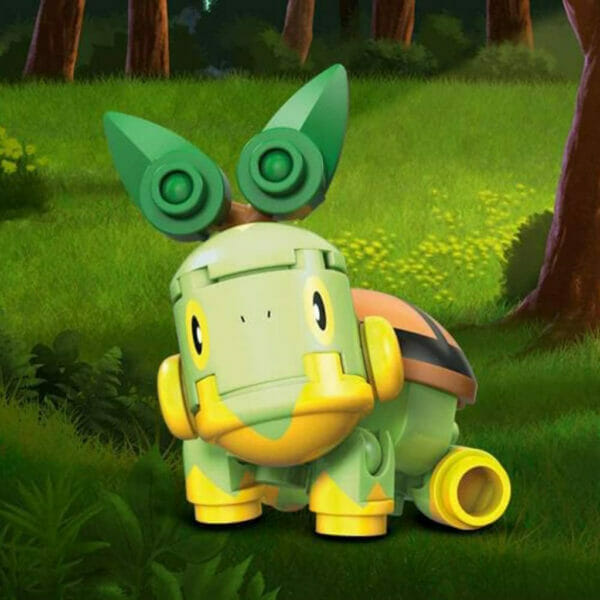 mega pokemon turtwig building set with 26 bricks and special pieces (5)