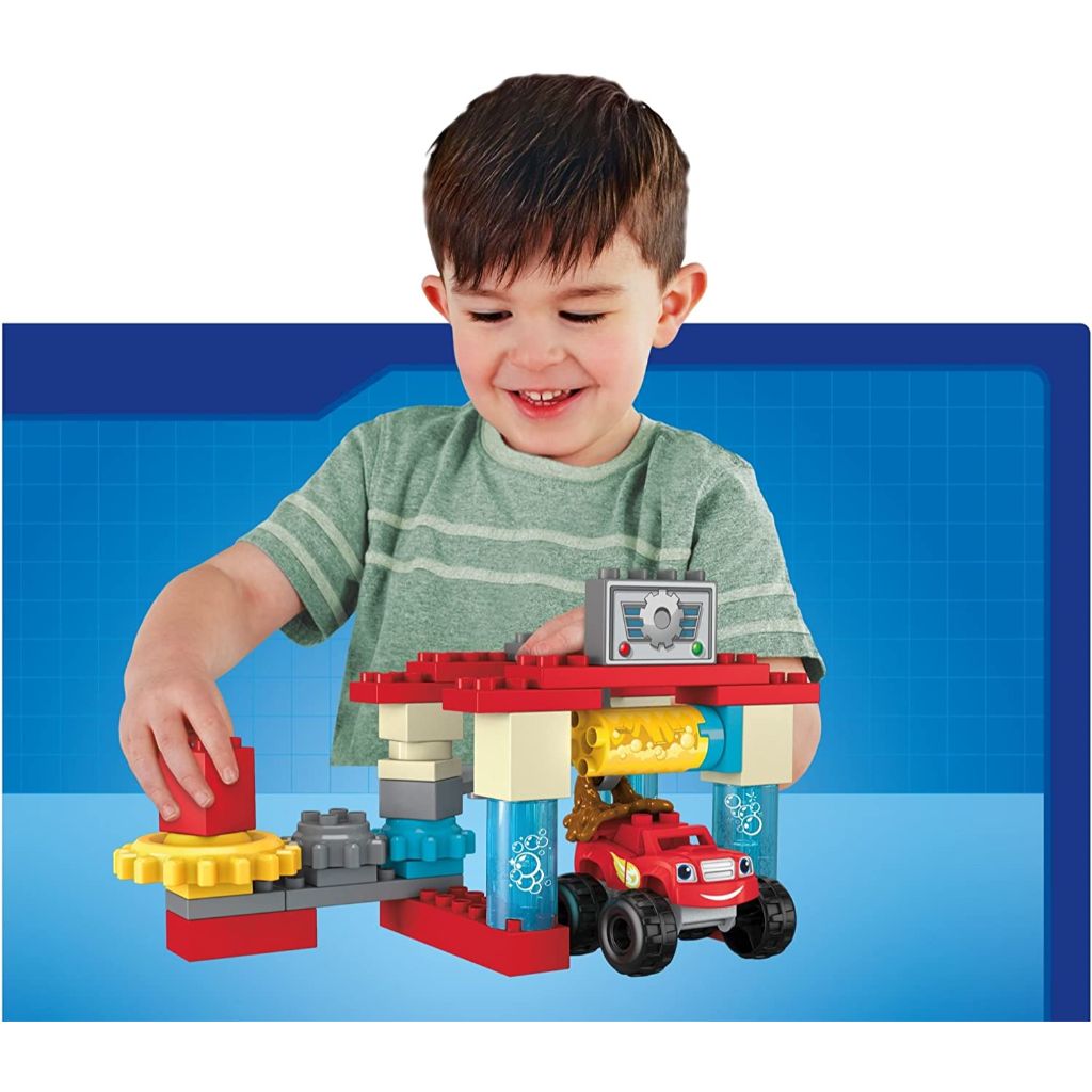 mega bloks® blaze™ axle city™ truck wash 2