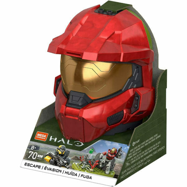 mega construx halo escape building set 70 pcs (red)2
