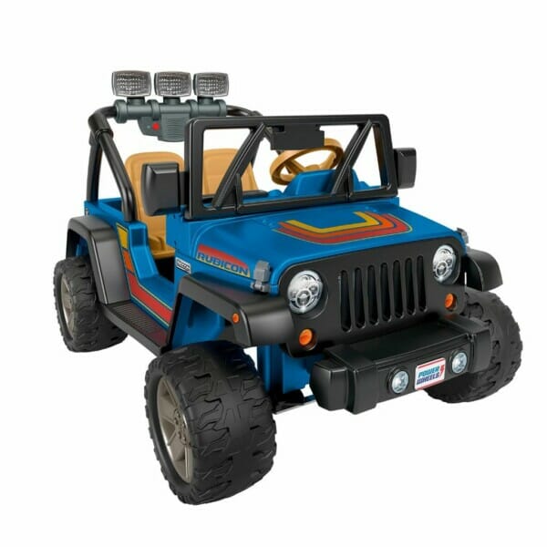 Power Wheels Sam's Club Stars and Stripes Jeep Wrangler 12-Volt Ride-On -  D'Best Toys