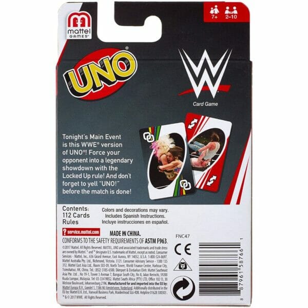 uno card game, matching wwe superstars2