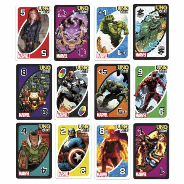 uno flip! marvel5