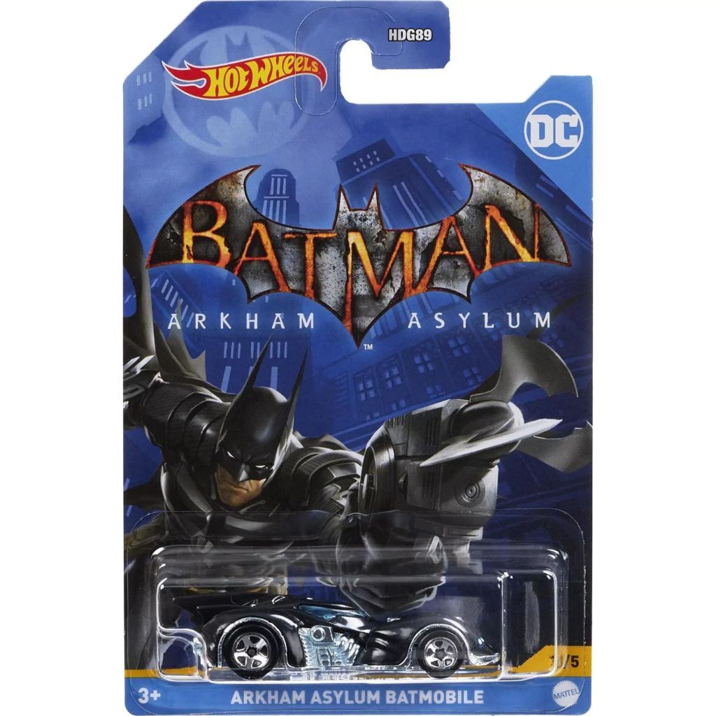 Hot Wheels Arkham Asylum Bat mobile D Best Toys