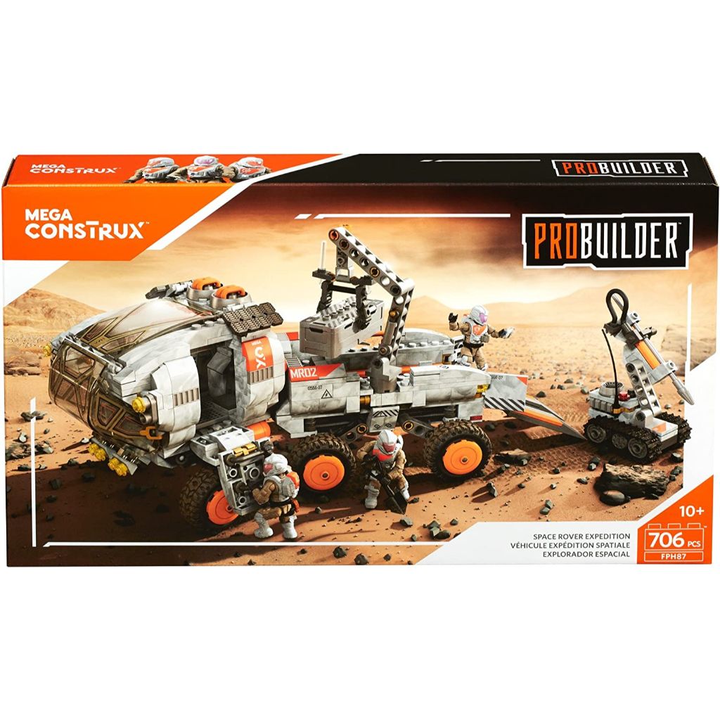 mega construx probuilder space rover expedition 4