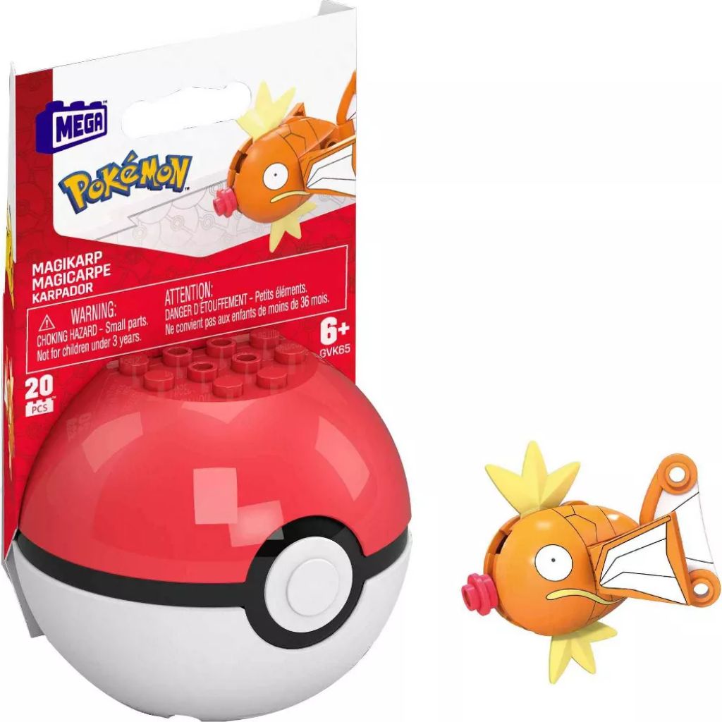 mega pokémon magikarp figure 20pcs