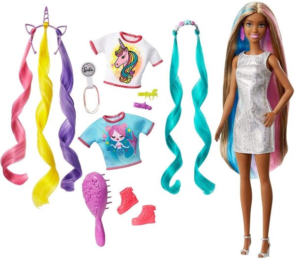 barbie colorful hair