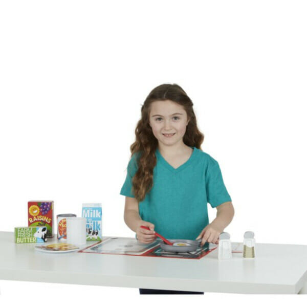 melissa & doug deluxe kitchen collection cooking & play food set 58 pieces (6)