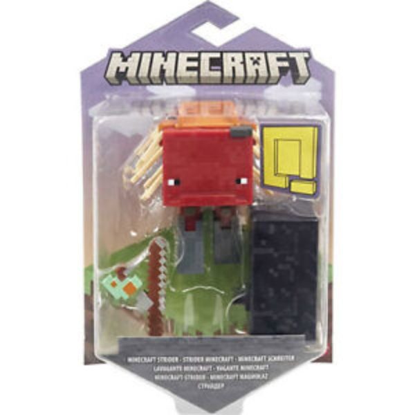 minecraft build a portal action figure minecraft strider
