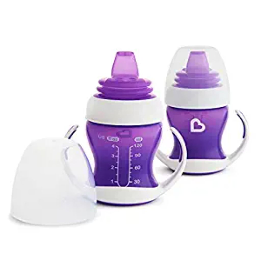 munchkin 2 piece gentle transition trainer cup 1