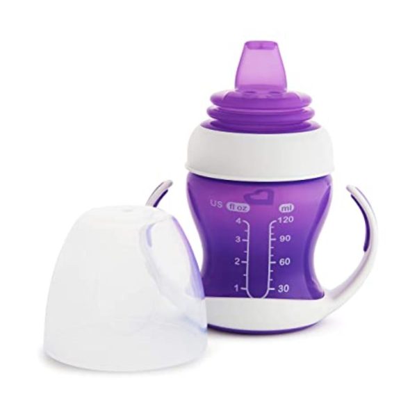 munchkin 2 piece gentle transition trainer cup 5