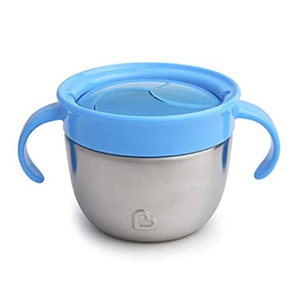 munchkin stainless steel snack catcher with lid 4