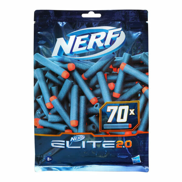 nerf elite 2.0 70 dart refill pack ,70 official nerf elite 2.0 foam darts1
