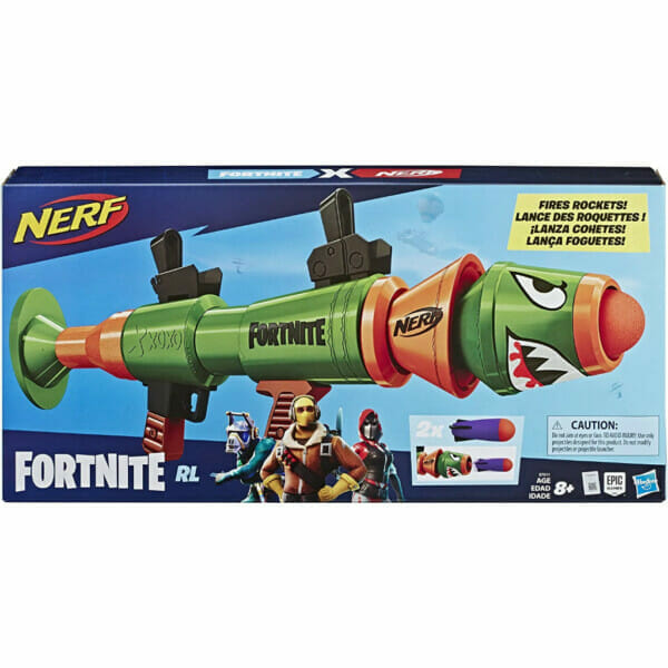 nerf fortnite rl blaster with 2 official nerf fortnite rockets (6)