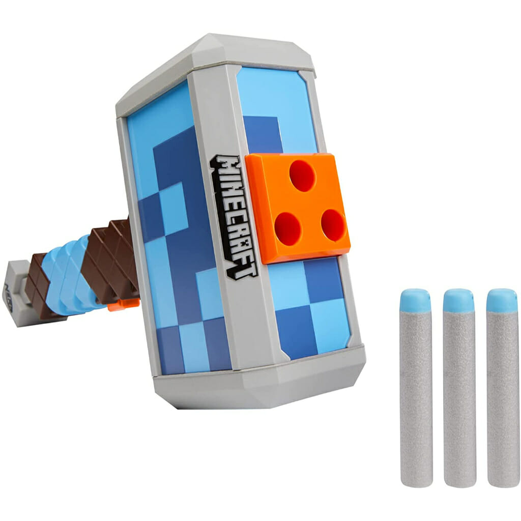 nerf minecraft stormlander dart blasting hammer6