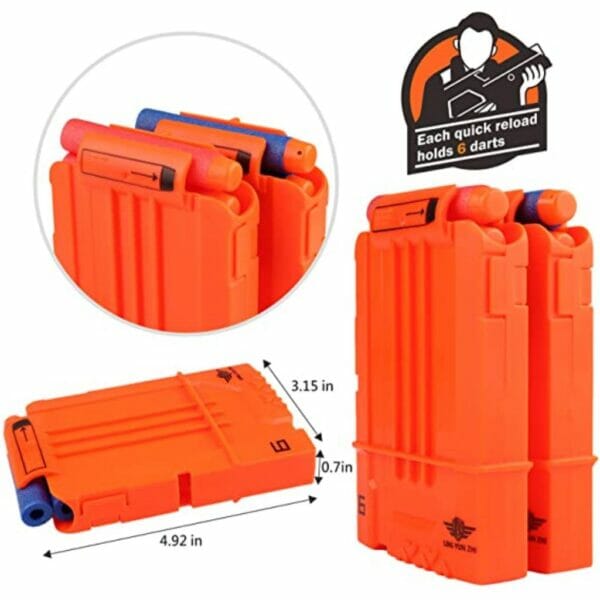tactical vest kit 2 pack for nerf guns n strike elite 4