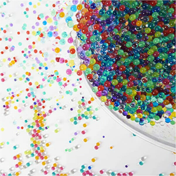 orbeez, the one and only, 75,000 non toxic rainbow water beads, sensory toy for kids aged 5 and up5
