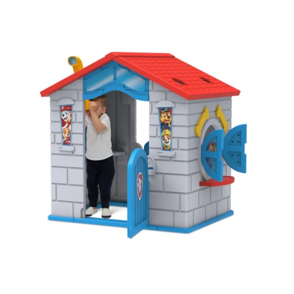 nick jr. paw patrol plastic indoor,outdoor playhouse with easy assembly2
