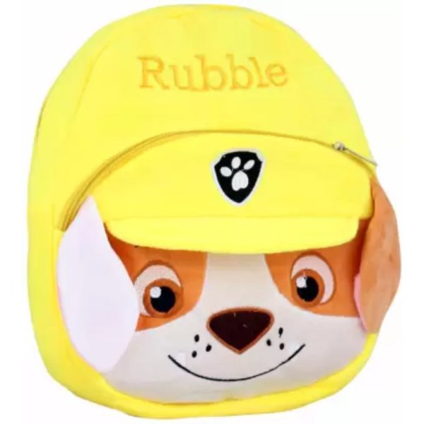 paw patrol rubble dog cartoon plush soft school bag backpack original imaffqvajfkts59y