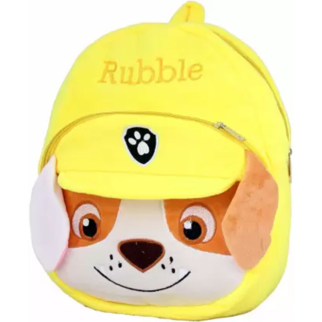 paw patrol rubble dog cartoon plush soft school bag backpack original imaffqvakb6nthbf