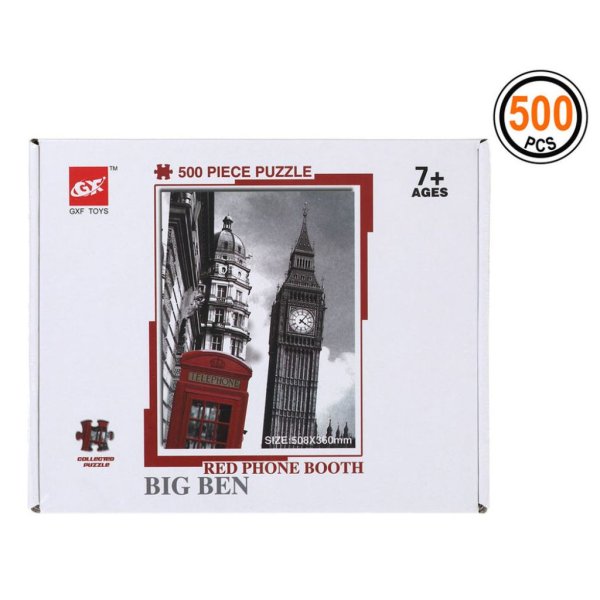 big ben red phone booth(500 pcs) (1)