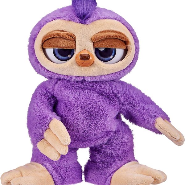 pets alive fifi the flossing sloth purple 2