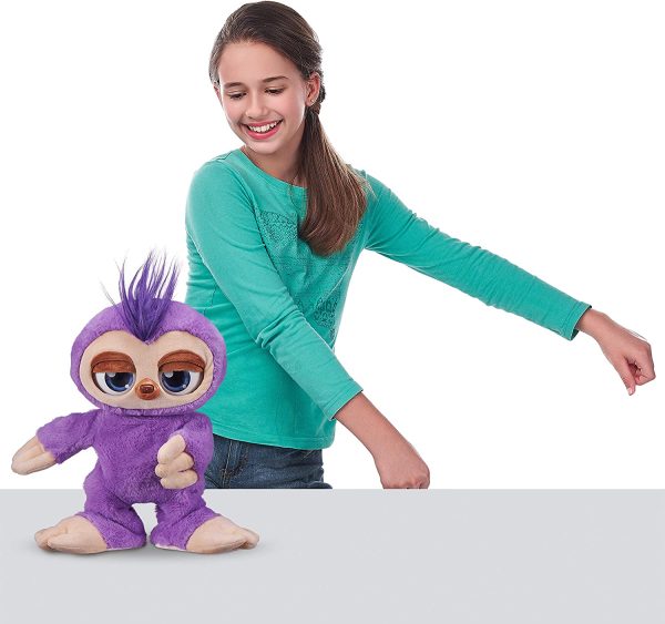 pets alive fifi the flossing sloth purple 3