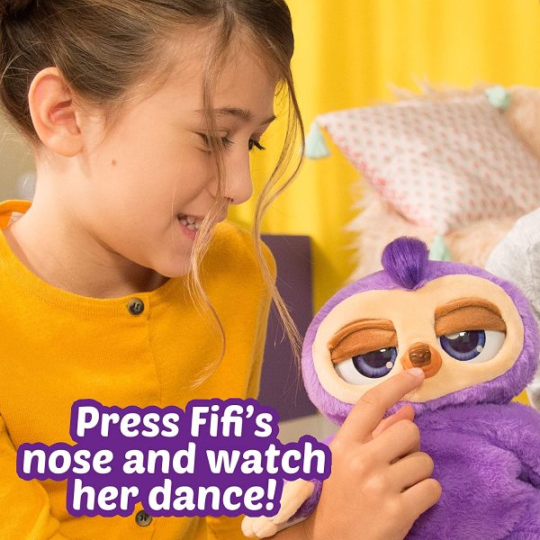 pets alive fifi the flossing sloth purple 5