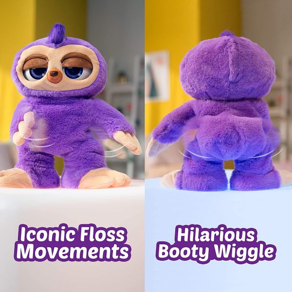 pets alive fifi the flossing sloth purple 6