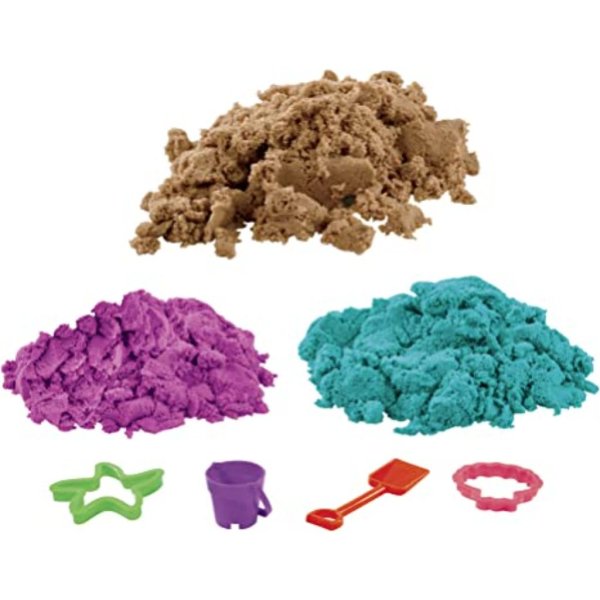 play doh sand bucket with 3.75 pounds of sand compound and 4 tools1