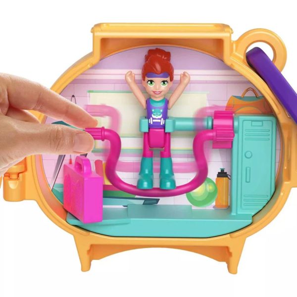 polly pocket pet connects stackable hamster compact playset 2
