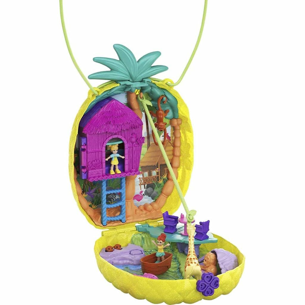 polly pocket tropicool pineapple purse (2)