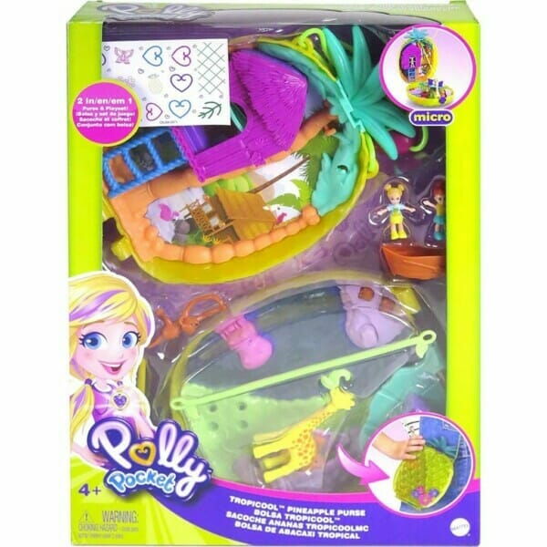 polly pocket tropicool pineapple purse (4)
