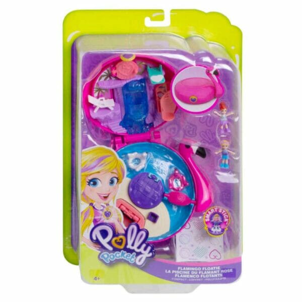 polly pocket™ pocket world flamingo floatie compact5