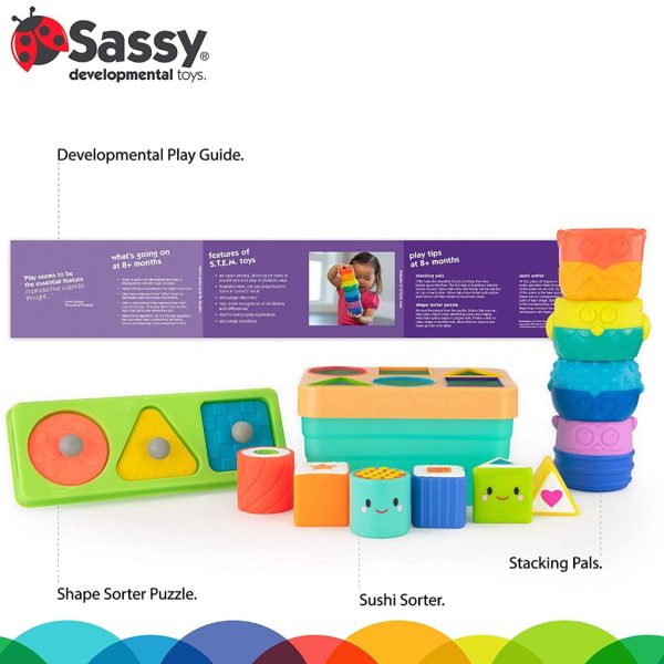 sassy toys stem gift set2