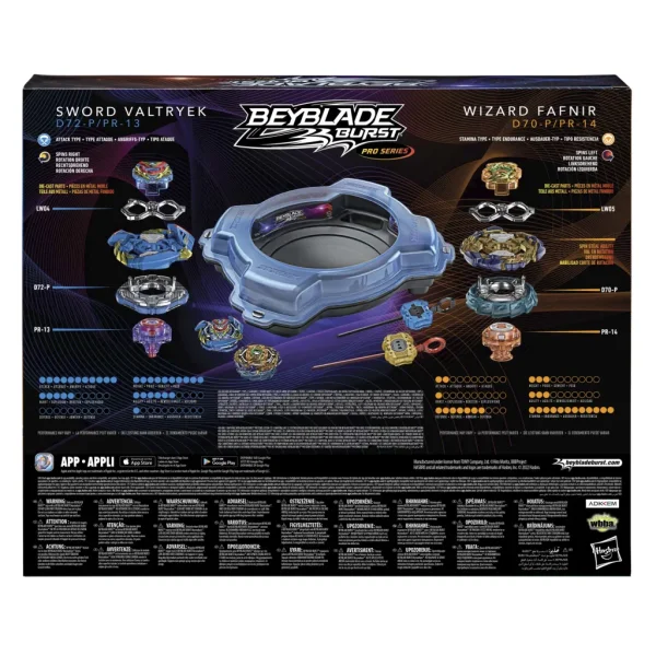 beyblade burst pro series evo elite champions pro set, battle game set with beystadium (1)