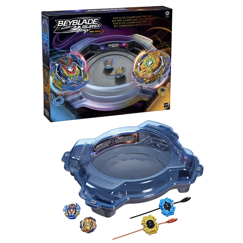 beyblade burst pro series evo elite champions pro set, battle game set with beystadium (5)