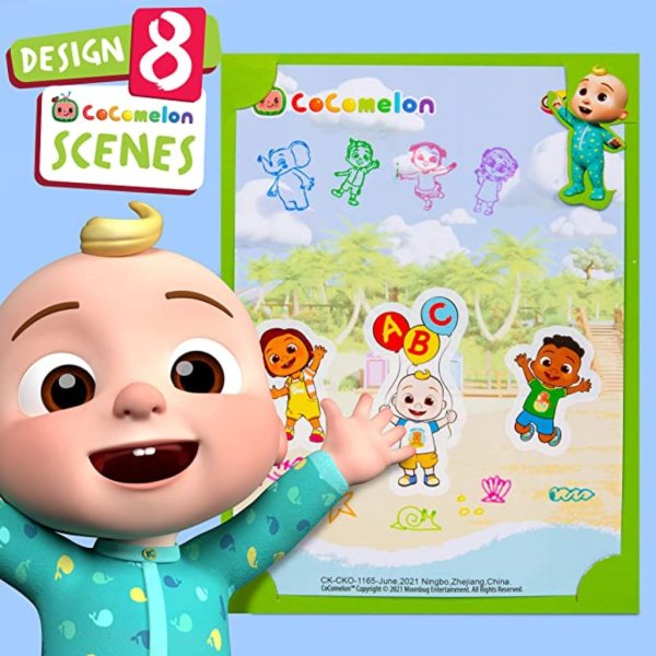 cocomelon wooden stamp (5)