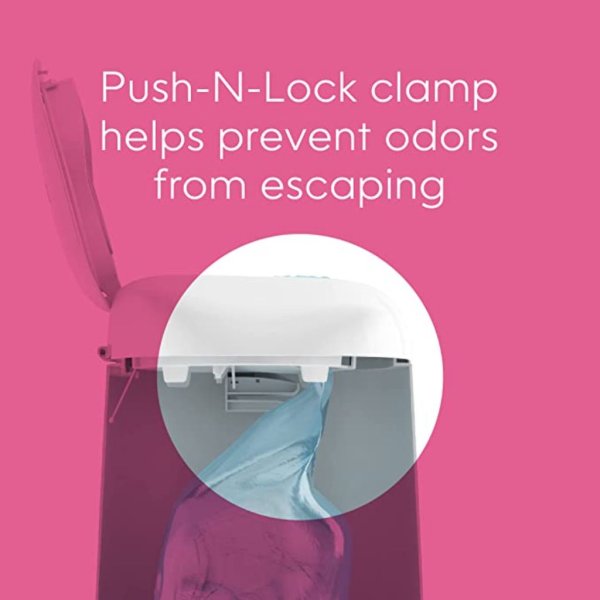 diaper genie expressions pail odor controlling baby diaper disposal system (4)