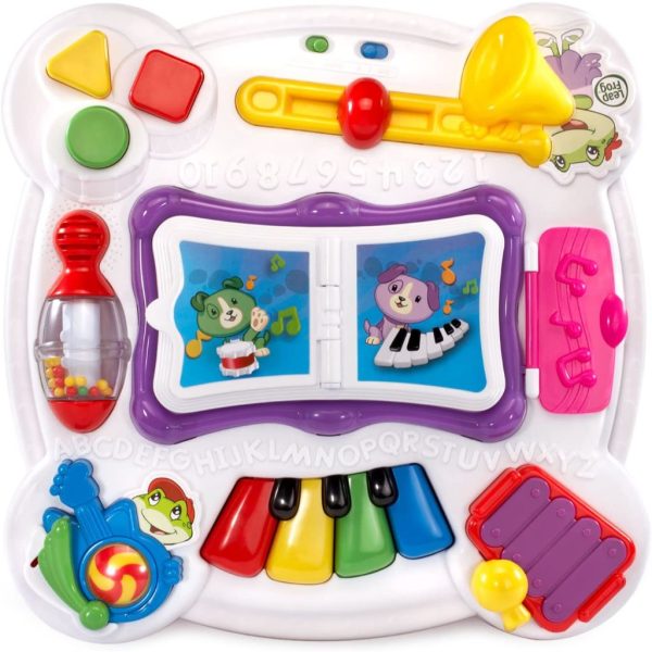 leapfrog learn and groove musical table pink 1